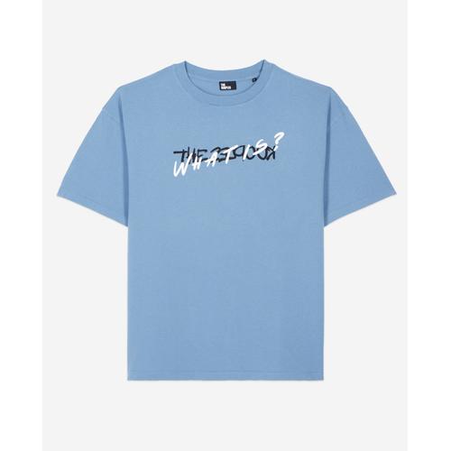 T-Shirt What Is Handwritten Bleu Clair - Xl