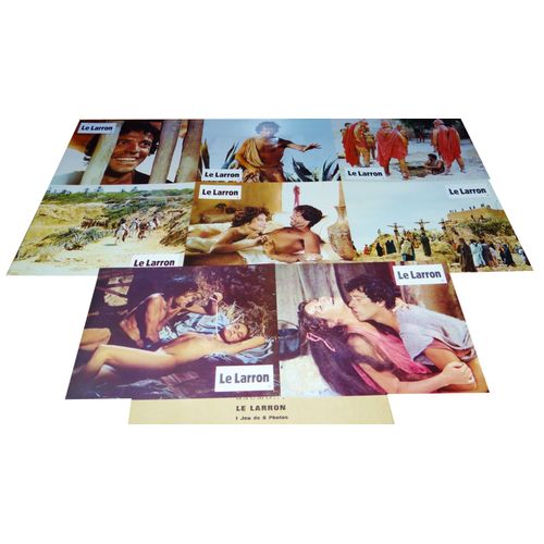 Le Larron (Il Ladrone) : Jeu De 8 Photos D'exploitation Cinématographique - Format 21x27 Cm - De Pasquale Festa Campanile Avec Enrico Montesano, Edwige Fenech, Bernadette Lafont - 1979