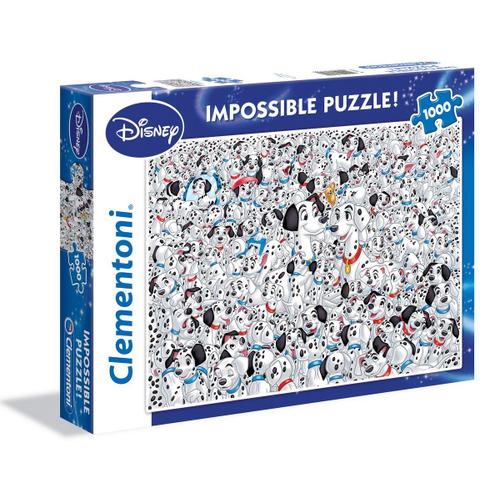 PUZZLE ADULTE Puzzle Impossible 1000 pièces - 101 Dalmatians