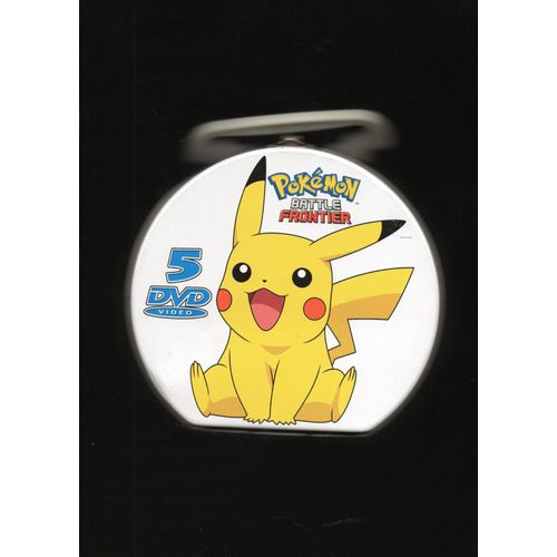 Pokemon Battle Frontier - Coffret En Métal Avec 5 Dvd ( Pokémon Pikachu )