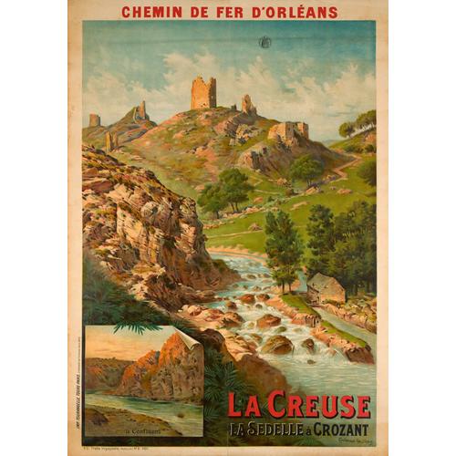 Affiche La Creuse La Sedelle À Crozant