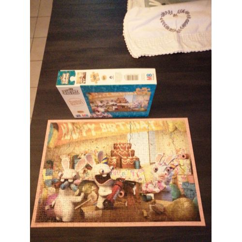 Mb Puzzles 500 Pièces Les Lapins Cretins
