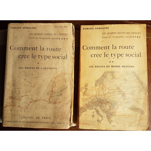 Comment La Route Crée Le Type Social - 2 Volumes
