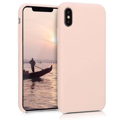 Kwmobile Coque Apple Iphone X - Coque Pour Apple Iphone X - Housse De Téléphone Rose Ancien