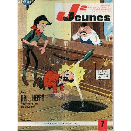 J2 Jeunes - N° 7 - 17 Février 1966 - Histoire De L Exploration Sous-Marine : Les Premiers Hommes Grenouilles Par Claire Godet Et Gilbert - Quand Le Castor Déroba Le Feu Par Fronval - Luna Ix - L Homme(...)