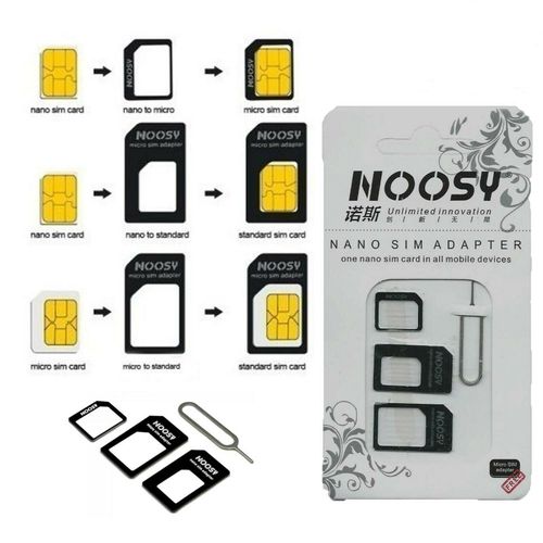 Adaptateurs Micro Nano Sim pour telephone iPhone Samsung, Smartphone: Micro Nano Sim