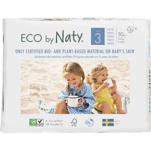 Naty Couches Ecologiques T3 Midi X 30 - Blanc