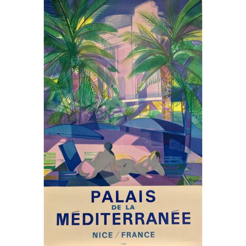 Affiche Palais De La Méditerranée
