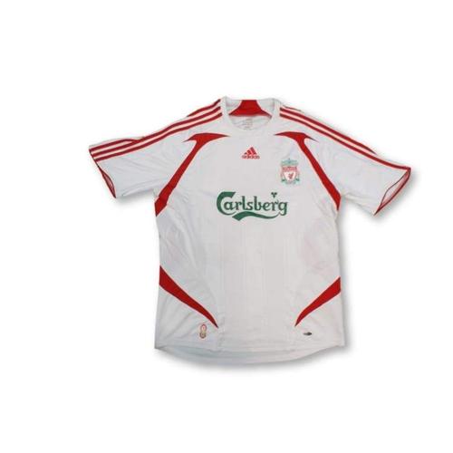 Maillot De Football Rétro Extérieur Liverpool Fc N°19 Babel 2007-2008