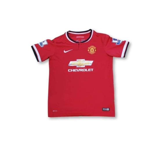 Maillot De Football Rétro Domicile Enfant Manchester United N°8 Mata 2014-2015