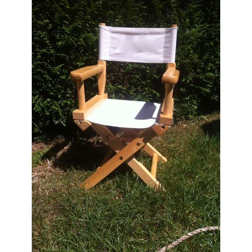 Joli Fauteuil Enfant Bois "Metteur En Scene-Cinéaste"