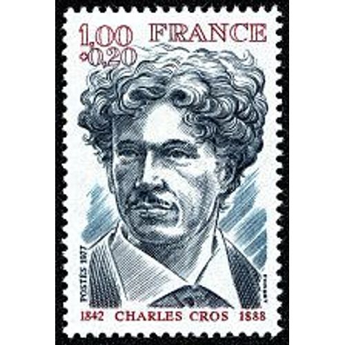 Timbre Charles Cros (Emission De 1977)
