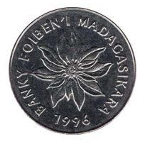 Pièce 5 Francs Ariary Madagascar - 1996