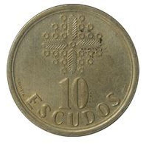Pièce 10 Escudos Portugal - 1987