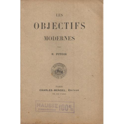 Les Objectifs Modernes