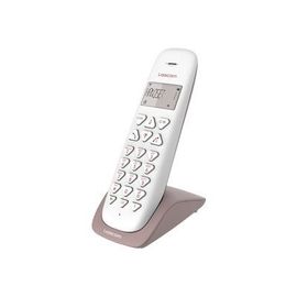 Logicom VEGA 150 - Téléphone sans fil avec ID d'appelant - DECT - gris taupe