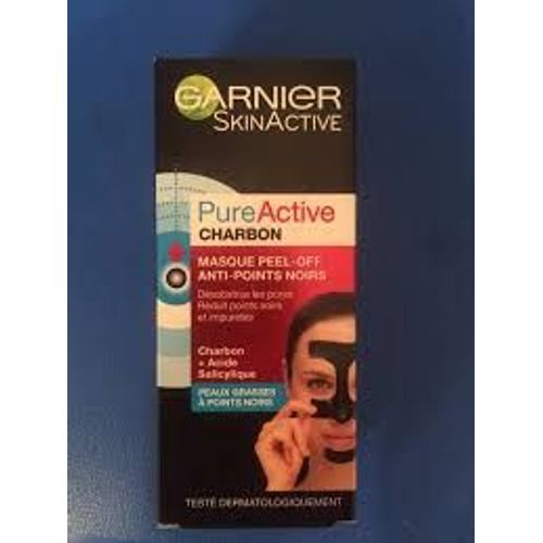 Masque Anti Points Noirs Pure Active Charbon Garnier 