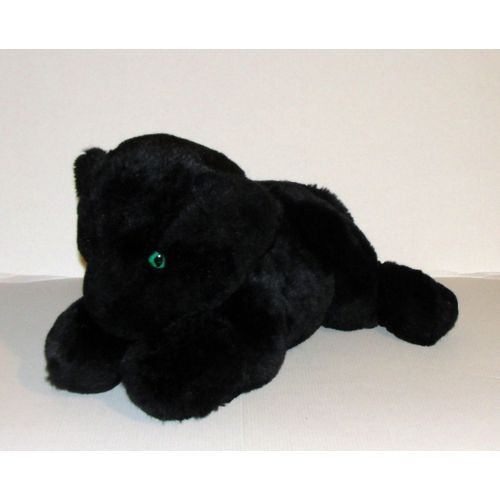 Panthere Noire Ou Chat Noir Doudou Peluche Ajena 32cm