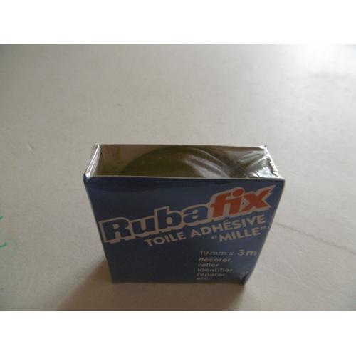 Ruban Toile Adhesive "Mille" 19mmx3m Marron Rubafix