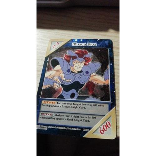 Carte Saint Seiya Knights Of The Zodiac Les Chevaliers Du Zodiaque Musca Dios K-046