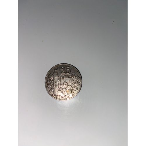 25 Centimes 1904 France