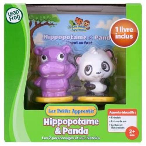 Les Petits Apprentis Hippopotame Et Panda + Livre