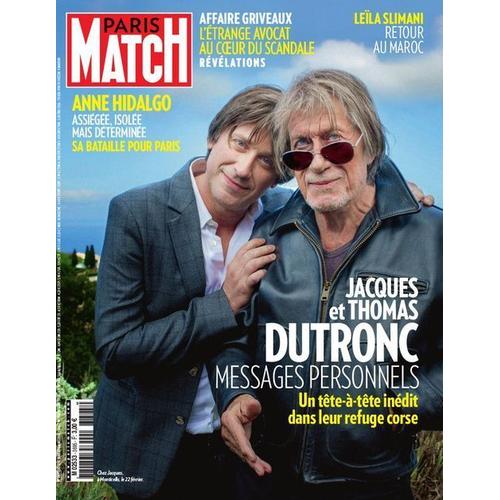 Paris Match 3695 Jacques & Thomas Dutronc