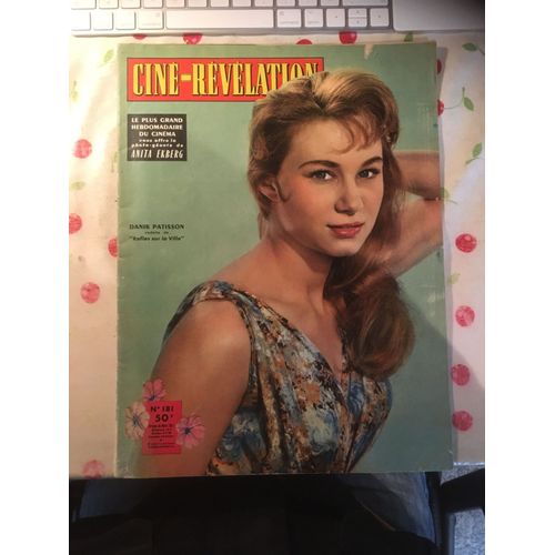 Ciné Révélation N° 181 Danik Patisson Et Photo Geante De Anita Ekberg