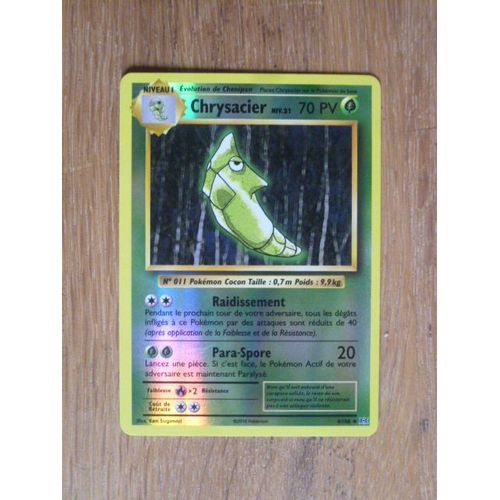 Carte Pokémon Chrysacier Reverse