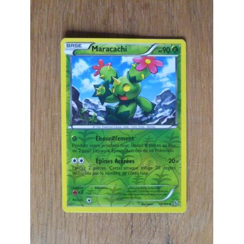 Carte Pokemon Maracachi Brillante - 10/106 - Xy Etincelles