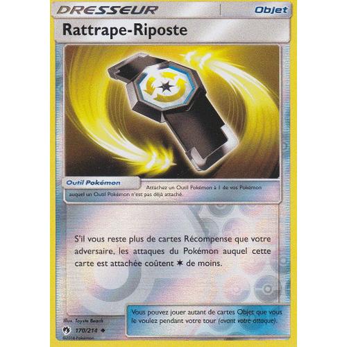 Carte Pokemon - Rattrape-Riposte - 170/214 - Holo-Reverse - Sl8 Tonnerre Perdu