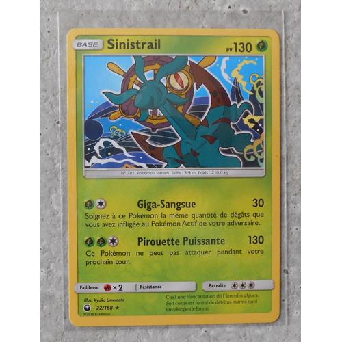 Carte Pokémon - Sinistrail - 22/168 - Tempête Céleste