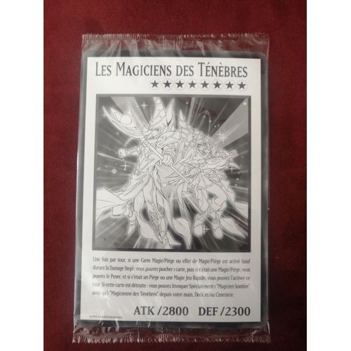 Yu-Gi-Oh! - Duov Carte Géante - Les Magiciens Des Ténèbres