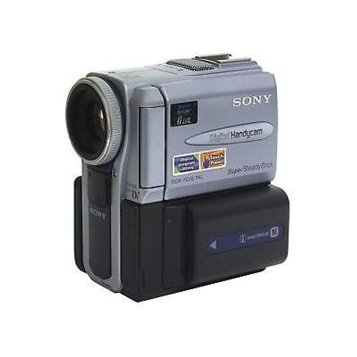 Sony Handycam DCR-PC6E - Caméscope - 800 KP - 10x zoom optique - Carl Zeiss - Mini DV - argent