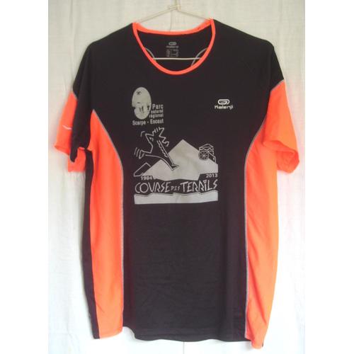 T-Shirt " Parc Naturel Régional Scarpe Escaut / Course Des Terrils 2013" Kalenji/Oxylane - Taille L