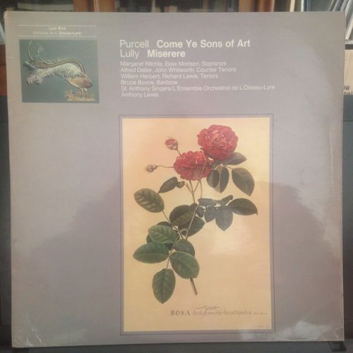 Henry Purcell: Come Ye Sons Of Art - Jean-Baptiste Lully : Miserere