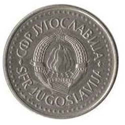 Pièce 10 Dinars Yougoslavie - 1987