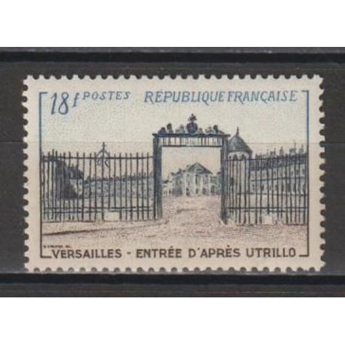 France, 1954, Grille D'entrée Du Château De Versailles, N°988, Neuf.