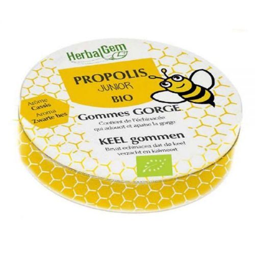 Propolis Gommes Bio Junior - Système Respiratoire 45 G - Herbalgem 
