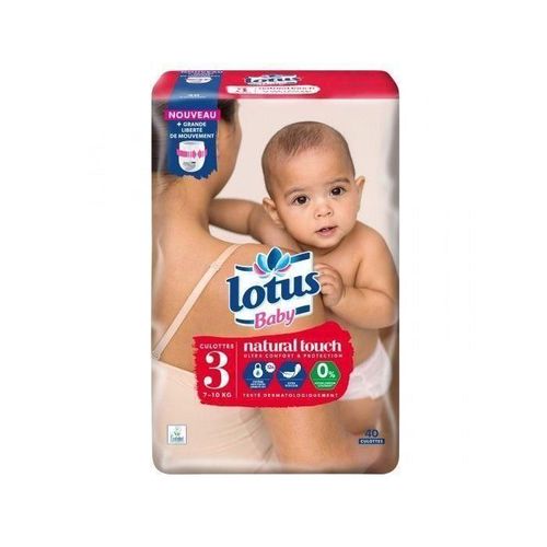 Essity Lotus Baby Touch Taille 3 - 40 Couches