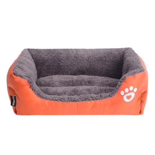 Corbeille,Lit Coussin Pour Chien Et Chat, 80×65×17 Cm Panier De Oxford Pp Lavable Pour Chiots Et Chaton - Zs307503