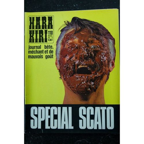 Hara Kiri 110 Novembre 1970 Special Scato Choron Reiser Cavanna Lacroix Bete Mechant