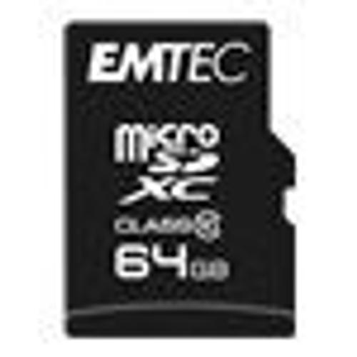 EMTEC - Clé USB - 16 Go - Class 10 - micro SDHC - USB 2.0