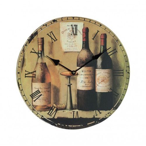 Horloge suspendue vin
