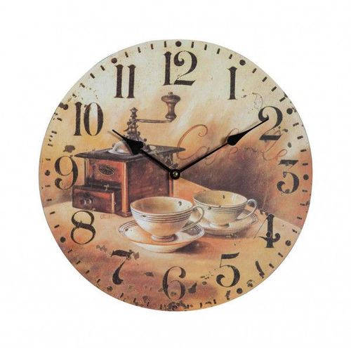 Horloge suspendue tasses