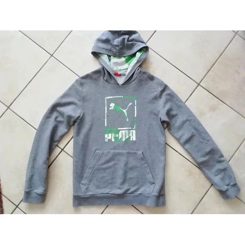 Sweat À Capuche Mixte Puma 14 Ans.