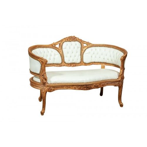 Canapé Style Louis Xvi Français En Bois De Hêtre Massif