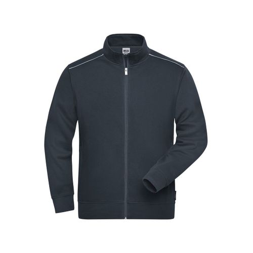 Veste Sweat De Travail - Homme - Jn894 - Gris Carbone