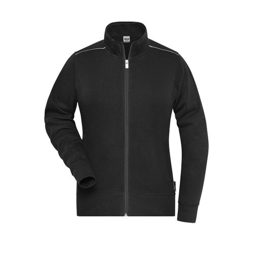 Veste Sweat De Travail - Femme - Jn893 - Noir