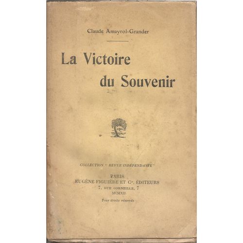 La Victoire Du Souvenir